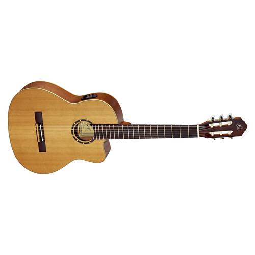 ORTEGA Classical Guitar w/Cutaway Acoustic / Electric Solid Top
