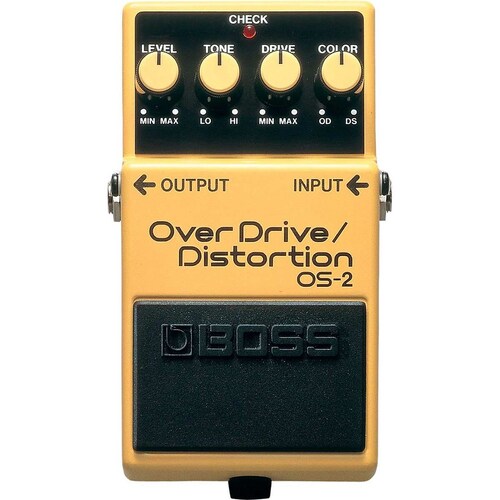 Boss OS2 OverDrive / Distortion  Guitar Effects  Pedal
