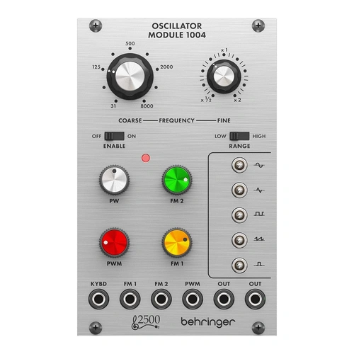 The Behringer Legendary 2500 Series Dual Core VCO 1004 Oscillator Module