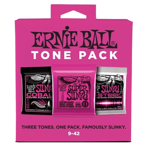 Ernie Ball Super Slinky Cobalt Electric Guitar Strings - 9-42 Gauge