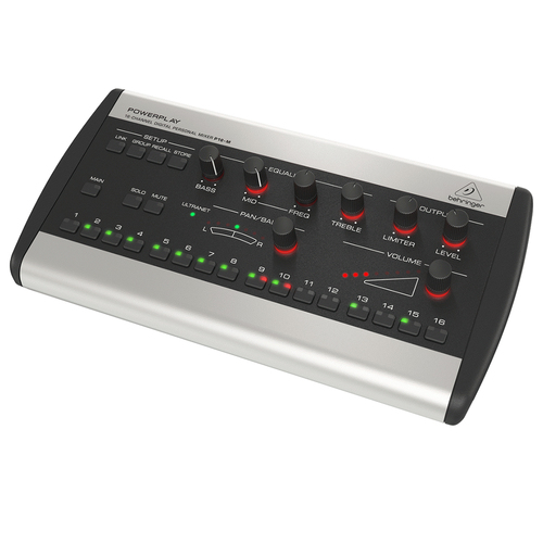 The Behringer 16-Channel Digital Stereo POWERPLAY 16 P16-M Personal Mixer