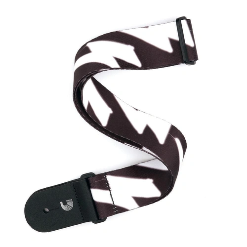 D'Addario Polyester Guitar Strap, Graffiti Bolts