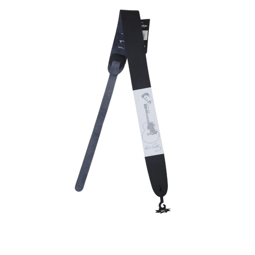 Perri’s  2.5″  Leather Guitar Strap – Elvis Presley -  P25EPSS-804