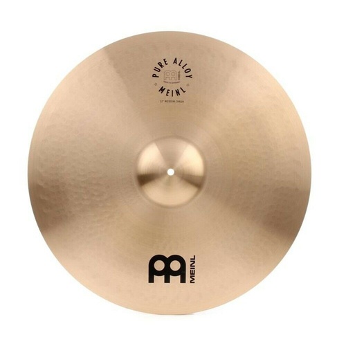 Meinl Cymbals 22" Pure Alloy Medium Crash Cymbal - B12 Bronze 