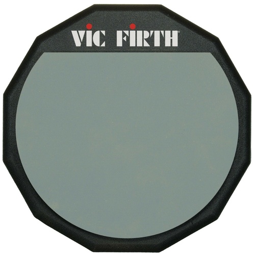 Vic Firth Single-sided Practice Pad - 6"  - PAD6 - with Soft Rubber Surface