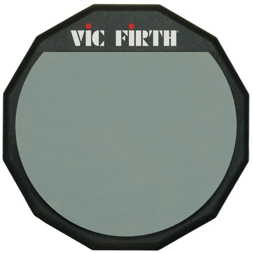 Vic Firth Single-sided Practice Pad - 6"  - PAD6 - with Soft Rubber Surface