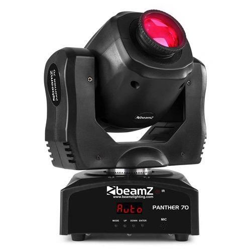 Beamz Panther 70 LED Moving Head Spot with IRC