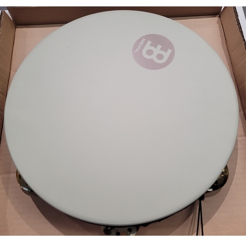 Meinl Percussion 12-Inch Rubber Wood Pandeiro / Vented Brass Jingle 