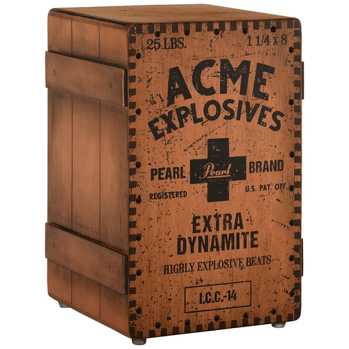 Pearl PBC-125B Primero Series Medium-Density Fiberboard Cajon ACME Graphic