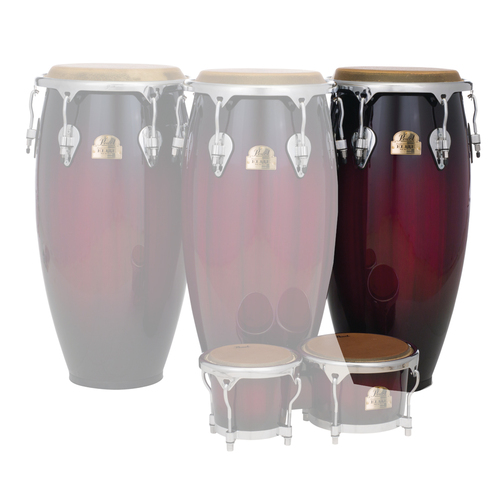 Pearl PCW-110DX-506 Elite Series Thai Oak Wood Conga Merlot Burst 11in 