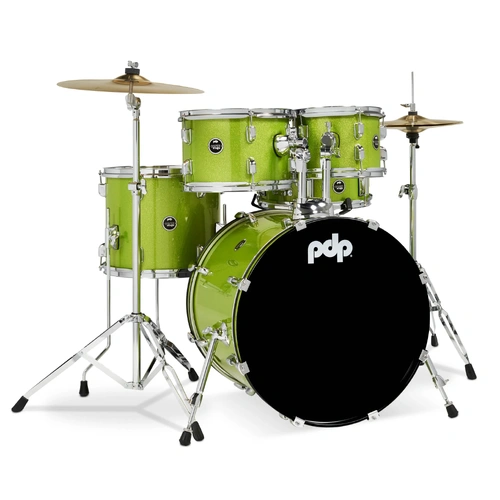 PDP Centerstage Series 5-Piece Drum Kit -  22in Bass Drum in Electric Green