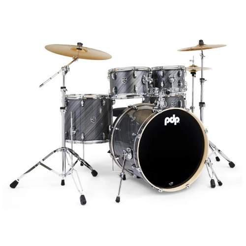 PDP Mainstage 5 Pce Twisted Graphite Drumkit With Paiste 101 Cymbals