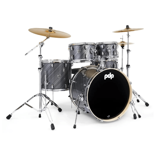 PDP Mainstage 5 Pce Twisted Graphite Drumkit With Paiste 101 Cymbals
