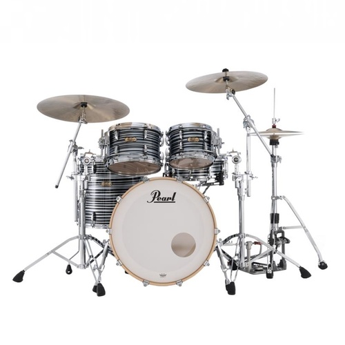 Pearl Masters Maple Pure 4-piece Shell Pack - Black Oyster Swirl