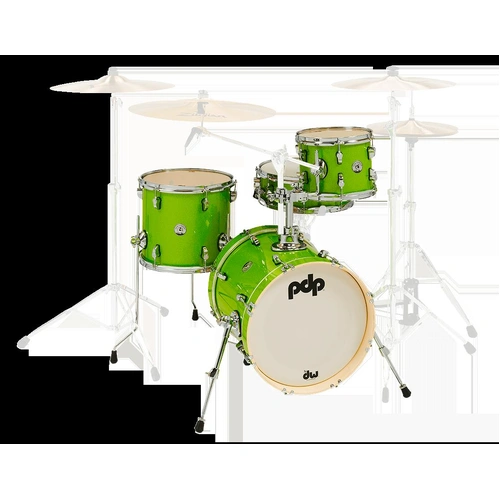 PDP PDNY1604EL New Yorker 4pc Shell Pack - Electric Green