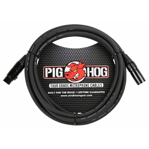 Pig Hog PHM20 High Performance 8mm XLR Microphone Cable, 20 Feet 