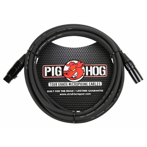 Pig Hog 8mm Mic Cable, 50ft XLR