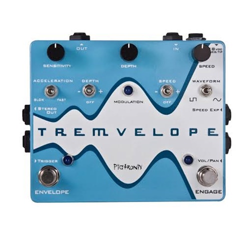 Pigtronix Tremvelope Envelope Modulated Tremolo Guitar effects Pedal
