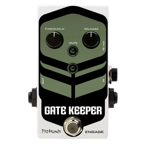 Pigtronix Gatekeeper Noise Gate Guitar Effects Pedal 