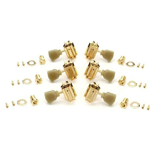 Gibson Accessories Vintage Tuning Machine Heads - Gold  w/Pearloid Buttons