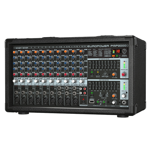 The Behringer UltraCompact 2000-Watt 14-Channel Europower PMP2000D Powered Mixer