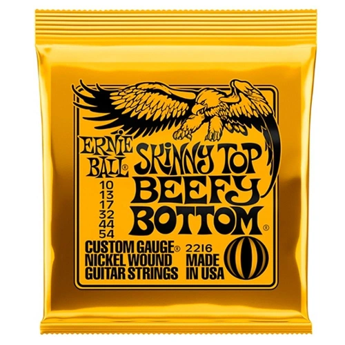 Ernie Ball skinny top Beefy Bottom 2216  10 - 54  Electric Guitar Strings