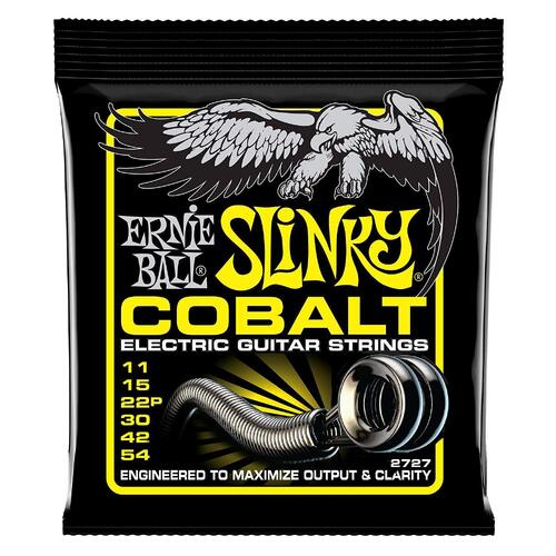 Ernie Ball 2727 Cobalt Beefy  Slinky  Electric Guitar Strings 11 - 54 , USA Made