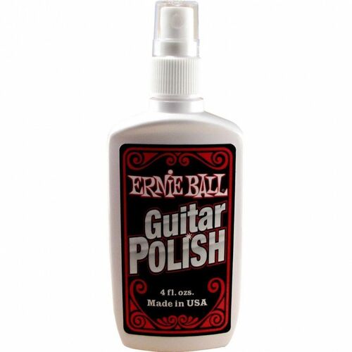 Ernie Ball Guitar Polish Spray Bottle Made in USA Instantly Protects and Shines