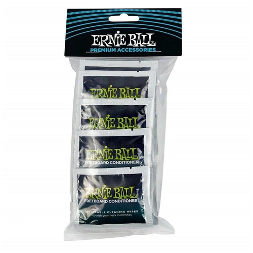 Ernie Ball Wonder Wipes Fretboard Conditioner wipes - 20 Pack -  Ernie Ball 4247