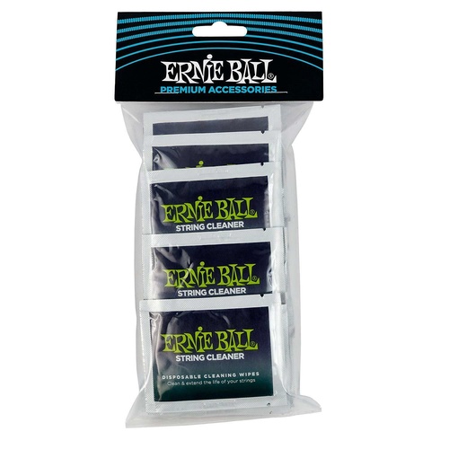 Ernie Ball Wonder Wipes String Cleaner wipes - 20 Pack -  Ernie Ball 4249