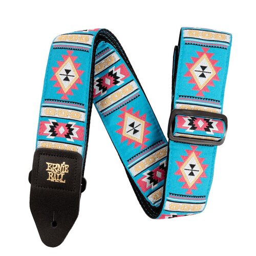 Ernie Ball 5326 Sedona Blue Jacquard Strap -  Guitar Strap