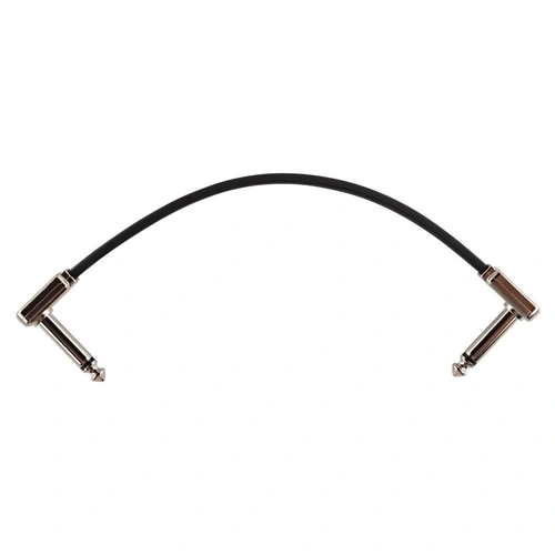 Ernie Ball 6" Single Flat Ribbon Patch Cable  Angled 1/4" TS