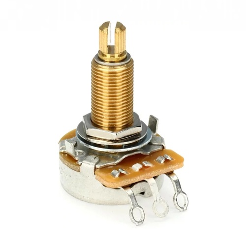 Gibson Accessories 500k ohm Audio Taper Potentiometer - Long Shaft