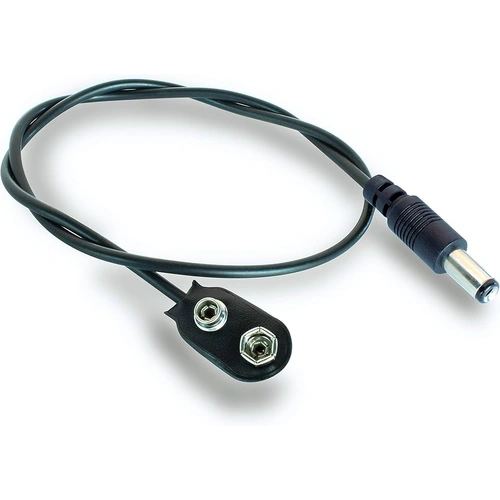 Voodoo Lab PPBAT 9V Battery Snap & 2.1mm  Straight Barrel Cable