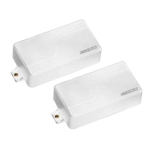 Fishman Fluence Modern Humbucker Pickup Set with White  Plastic Cover