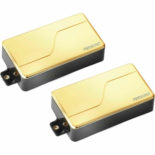 Fishman Fluence Modern Humbucker Pickup Set with Gold Cover