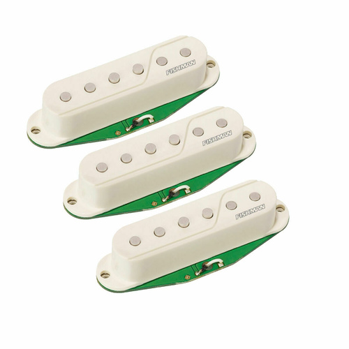 Fishman Fluence Single Width Pickup Set for Strat - White