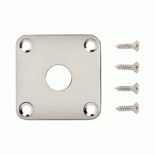 Gibson Les Paul Jack Plate Output JACK PLATE - Nickel
