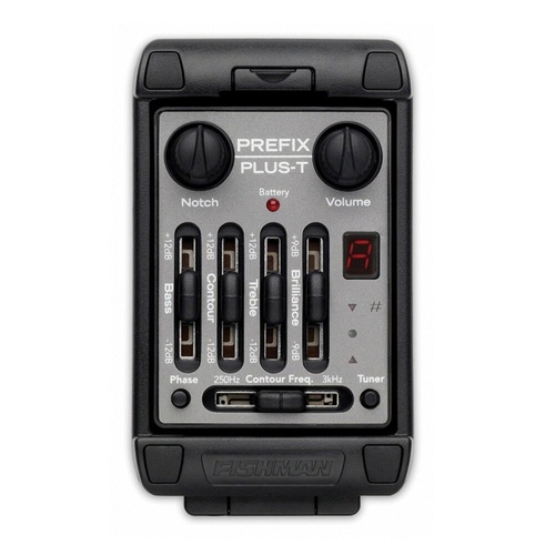 Fishman PRO-MAT-PT4 Prefix Plus-T Wide Format Preamp with Built-in Tuner New