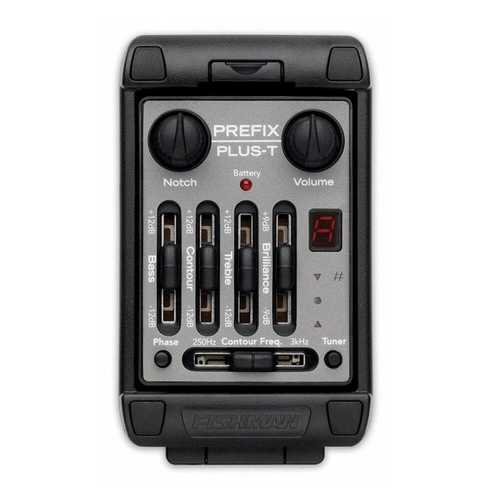 Fishman PRO-MAT-PT4 Prefix Plus-T Wide Format Preamp with Built-in Tuner New