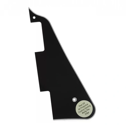 Gibson Accessories Les Paul Custom Pickguard - Black -  5-ply