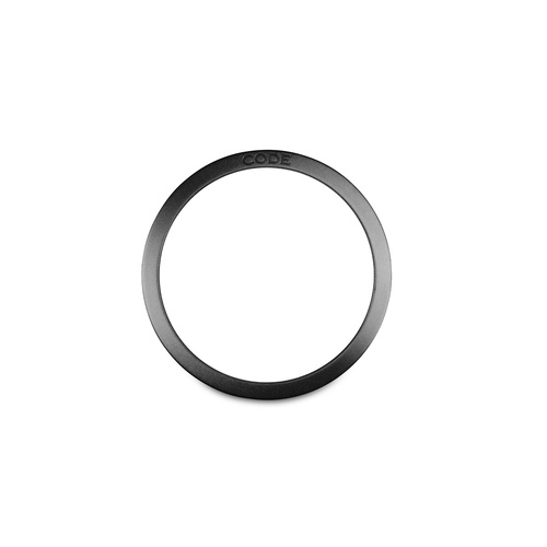 CODE 6" BLACK Bass Drum PORT HOLE