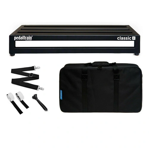Pedaltrain Classic 2 With soft Case Guitar Effects Pedal Board with Case