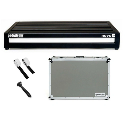 Pedaltrain Novo 24 Pedalboard For Guitar Effects Pedals with Tour Case