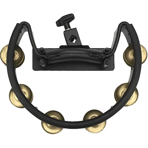 Pearl PTM-10GHX PTM Tambourine Gold Brass Jingles With Quick Mount Holder