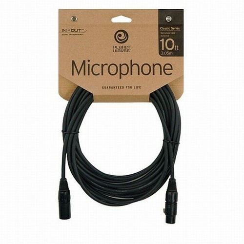 D'addario Planet Waves Classic Series XLR Microphone Cable, 10 feet PW-CMIC-10