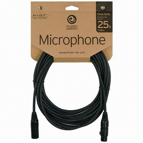 D'addario Planet Waves Classic Series XLR Microphone Cable, 25 feet PW-CMIC-25