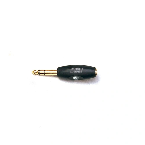 D'Addario 1/8 Inch Female Stereo to 1/4 Inch Male Stereo Adaptor