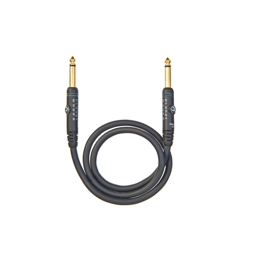 D'Addario Custom Series Patch Cable, 1 foot