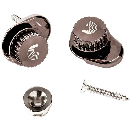 D'Addario Accessories Universal Strap Lock System, Nickel  PW-SLS-02